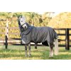 Deka výběhová Rhino HexStop Plus Pony, s krkem, 100 g, grey/indigo & navy