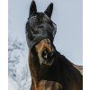 Maska proti hmyzu Super Equithème, s ochranou uší, černá (Velikost PONY)