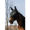 Maska proti hmyzu Teddy Equithème, s ochranou uší, černá (Velikost PONY)