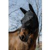 Maska proti hmyzu Mesh Equithème, s ochranou uší, černá (Velikost PONY)