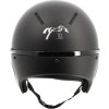 Helma jezdecká Penelope, s krátkým kšiltem, matná, černá