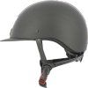 Helma jezdecká Pepit Equithème, black/silver grey (Obvod hlavy 49-51 cm)