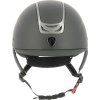 Helma jezdecká Pepit Equithème, black/silver grey (Obvod hlavy 49-51 cm)