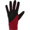 Rukavice jezdecké Knit Equithème, plum (Velikost XXS)