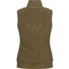 Vesta fleecová Rotterdam ELT, dámská, khaki green