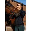 Bunda Charlene Je t'aime Equithème, dámská, dark grey (Velikost XS)
