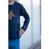 Tričko Mia HKM, dětské, deep blue (Velikost 122-128)
