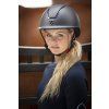 Helma jezdecká Glint Mat Equithème, blue/blue (Obvod hlavy 52-54 cm)