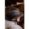 Helma jezdecká Agris Equithème, black/silver (Obvod hlavy 53-55 cm)