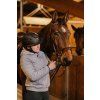 Helma jezdecká Agris Equithème, black/silver (Obvod hlavy 53-55 cm)
