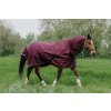 Deka nepromokavá Tyrex Combo Equithème, s krkem, 0 g, burgundy