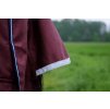 Deka nepromokavá Tyrex Combo Equithème, s krkem, 0 g, burgundy