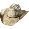 Klobouk slaměný Timber Stars & Stripes, hnědý (Obvod hlavy 53 cm)