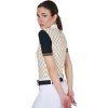 Triko závodní Monogram Print Equestro, dámské, antique white/walnut (Velikost L)