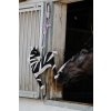 Hračka pro koně Zebra Hippotonic, black/white stripes