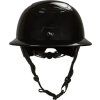 Helma jezdecká Strixx Sunvisor G/G Back on Track, černá (Obvod hlavy 52-55 cm)