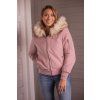 Bunda Lyon Penelope, dámská, light pink (Velikost XS)