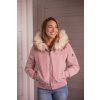 Bunda Lyon Penelope, dámská, light pink (Velikost XS)