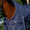 Deka výběhová Basic IRH Imperial Riding, s vyšším krkem, 400 g, navy