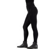 Legíny jezdecké Comfi Sparks Imperial Riding, s gripem, zimní, dámské, černé