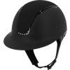 Helma jezdecká Soazy Equithème, noir/strass (Obvod hlavy 56-58 cm)