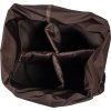 Taška na čištění Arezzo Lauria Garrelli, tmavě hnědá