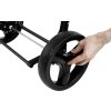 Vozík na sedlo Hippotonic, skládací, černý