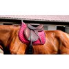 Dečka podsedlová Glossy Equithème, všestranná, rasberry