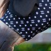Maska proti hmyzu Trail Ride Imperial Riding, black/logo (Velikost COB)