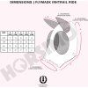 Maska proti hmyzu Trail Ride Imperial Riding, black/logo (Velikost COB)