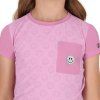Triko Rosalynn QHP, dětské, cheery pink (Velikost 116)