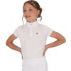 Triko závodní Kynlee QHP, dětské, bílé