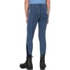 Legíny jezdecké Rosalynn QHP, s gripem, dětské, denim