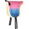 Pad jezdecký Rosalynn QHP, pink/blue
