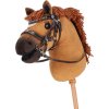 Uzdečka Dolly pro Hobby horse QHP, tmavě hnědá