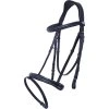 Uzdečka Luxury Stitched II. QHP, černá (Velikost SHETTY)