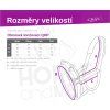 Obnosek lonžovací QHP, s beránkem, fuchsia (Velikost SHETTY)