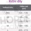 Krční díl Q-essentials, fleecový, černý (Délka zad L)