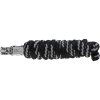 Vodítko USG, 2 m, black/silver (Varianta s panic karabinou)