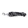 Vodítko USG, 2 m, black/silver (Varianta s panic karabinou)