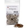 Gumičky na hřívu Waldhausen, 50 g, hnědé