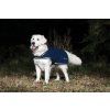 Deka pro psy Waterproof Fleece RAMBO, navy/beige/blue (Velikost L)