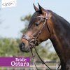 Uzdečka Ostara QHP, černá (Velikost PONY)
