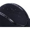 Helma jezdecká Botanic QHP, černá (Obvod hlavy 52-54 cm)