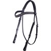 Uzdečka Luxe QHP, černá