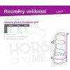 Kamaše přední Champion QHP, pár, hnědé (Velikost PONY)