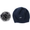 Čepice pletená Pom Pom AA Platinum, navy