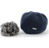 Čepice pletená Pom Pom AA Platinum, navy