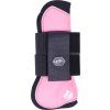 Kamaše přední QHP, pár, flamingo pink (Velikost SHETTY)