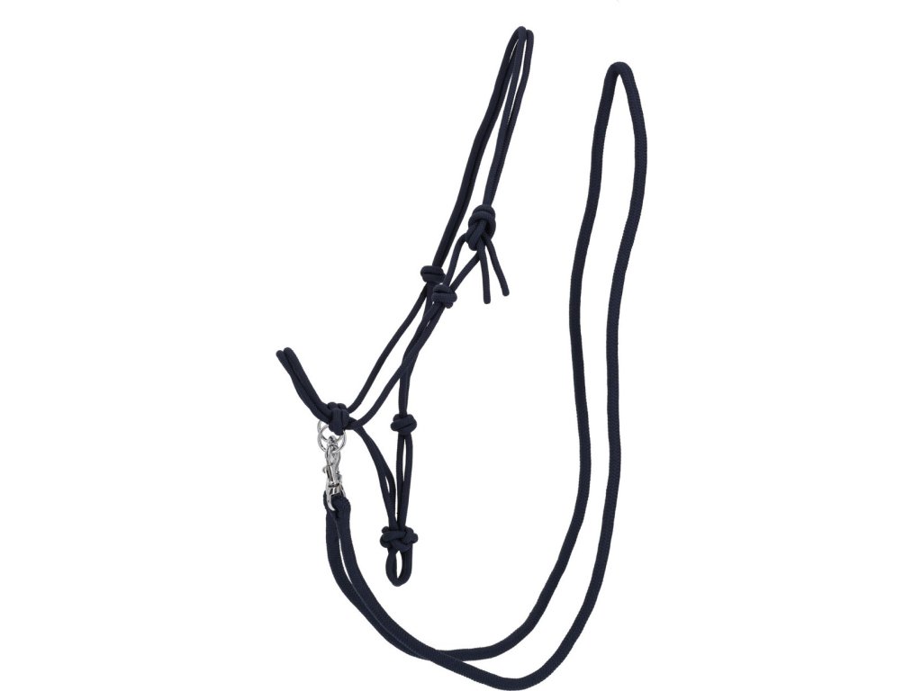 Kantar sznurkowy z wodzami Color QHP, granatowy